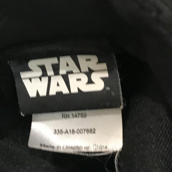 Star Wars Hat Cap Snap Back Black Comic Brim Chewbacca Han Solo Mens Embroidered - Picture 6 of 6